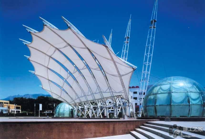 泉州车棚膜结构网架